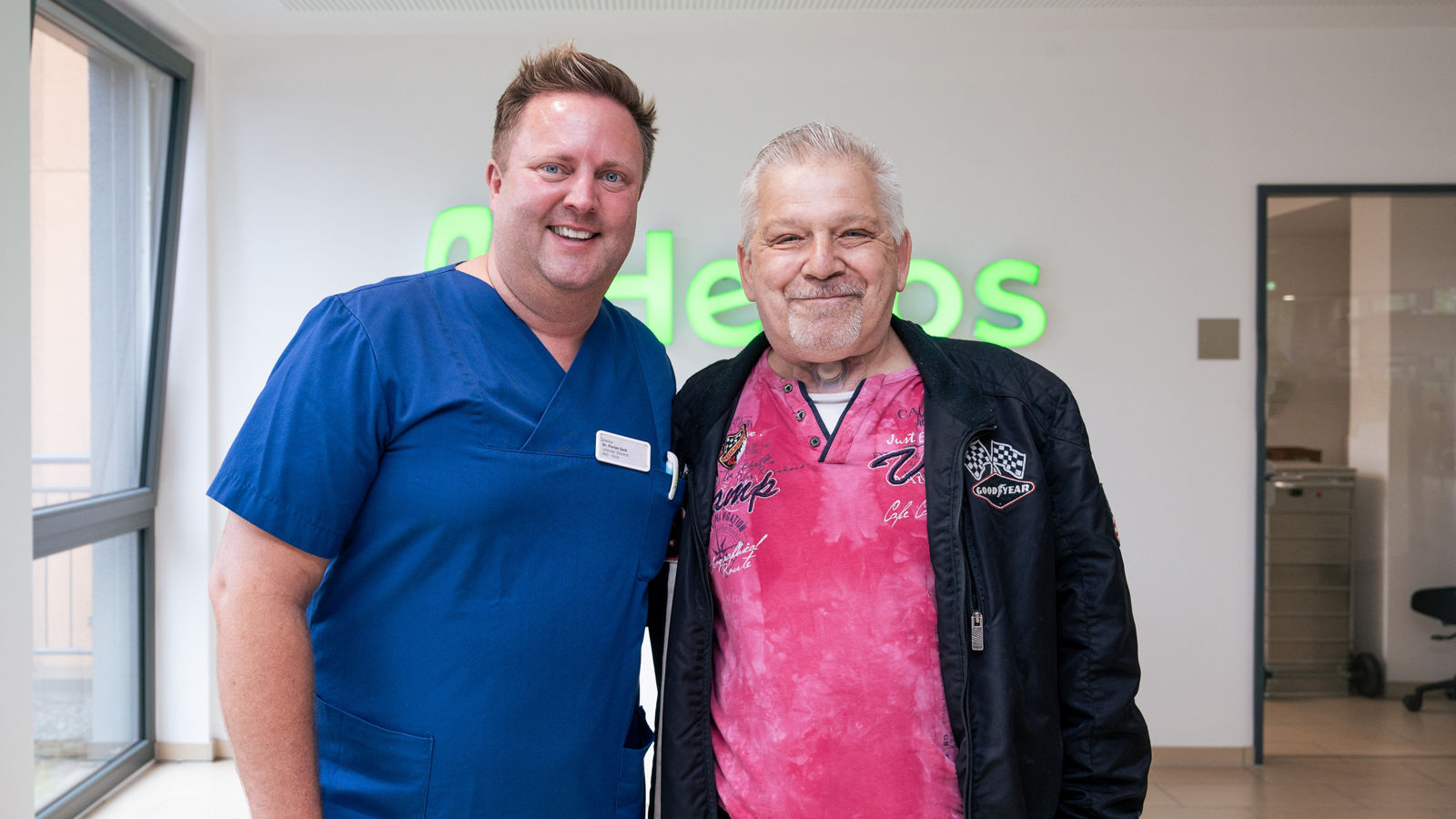 Helios Duisburg: Encouraging after laryngeal cancer - Thomas Petersjohann's story